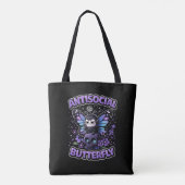 Antisocial Butterfly Tasche (Rückseite)