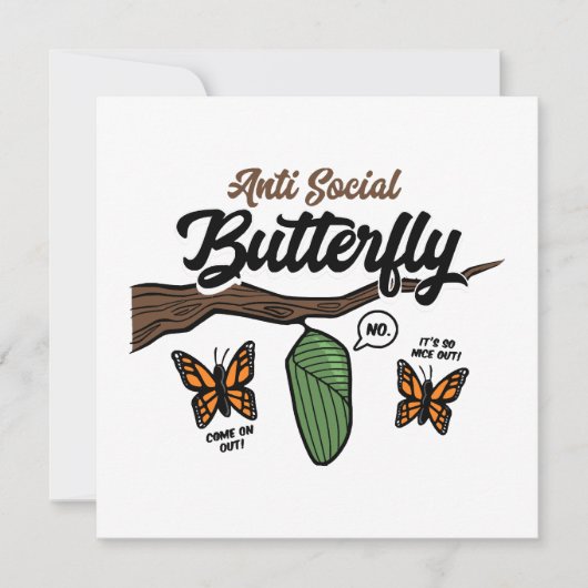 Antisozial Butterfly (Vorderseite)