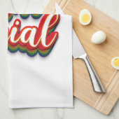 antisozial geschirrtuch (Viertel Falte)