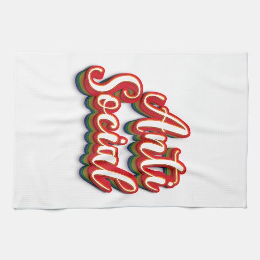 antisozial geschirrtuch (Horizontal)