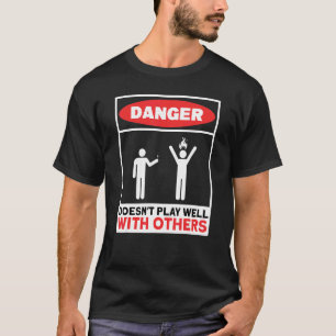 Antisozial-Introvertierte Hass Menschen gegen sozi T-Shirt
