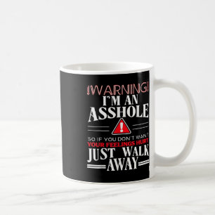 Antisoziale Warnung Ich Bin Ein Loch Erwachsenen H Kaffeetasse