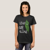Antisozialer Introvert Miesepeterischer Gartenarbe T-Shirt (Vorne ganz)