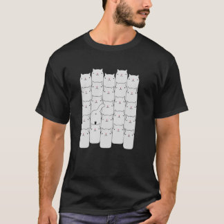 Antisozialer Introvertierter Tu Was Ich Will Katze T-Shirt