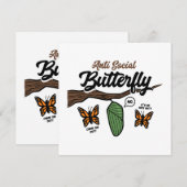 Antisozialer Schmetterling (Vorne/Hinten)