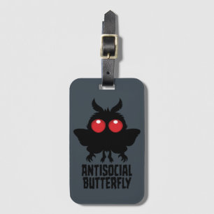 Antisozialer Schmetterling Mothman Kryptid Gepäckanhänger