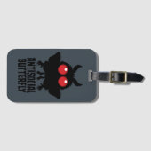 Antisozialer Schmetterling Mothman Kryptid Gepäckanhänger (Vorderseite (Horizontal))