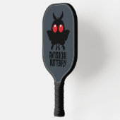 Antisozialer Schmetterling Mothman Kryptid Pickleball Schläger (Links)