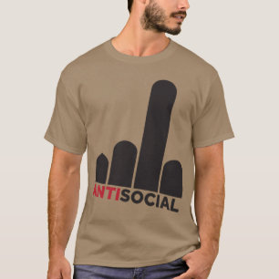 Antisoziales Mädchen T-Shirt