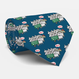 Antisoziales Schafe Krawatte