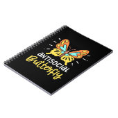 Antisoziales Schmetterling Notizblock (Linke Seite)