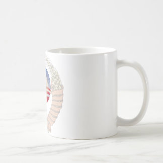 Antisozialismus-Aussage Krem u. Obama-Logos Kaffeetasse