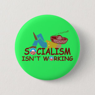 Antisozialismus Button