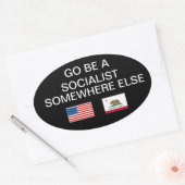 Antisozialistischer Aufkleber (Umschlag)