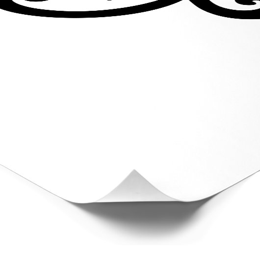 Antisozialkartei Poster (Ecke)