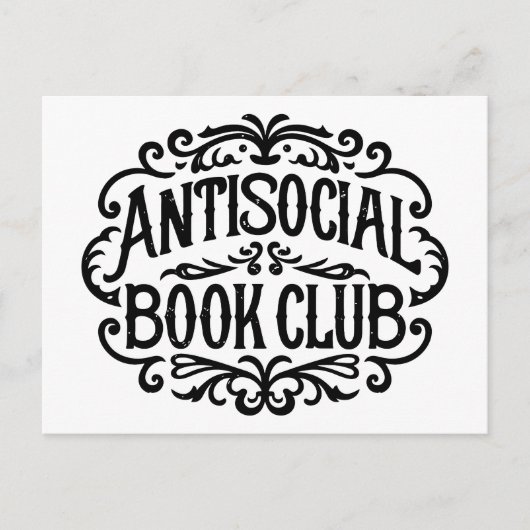 Antisozialkartei Postkarte (Vorderseite)