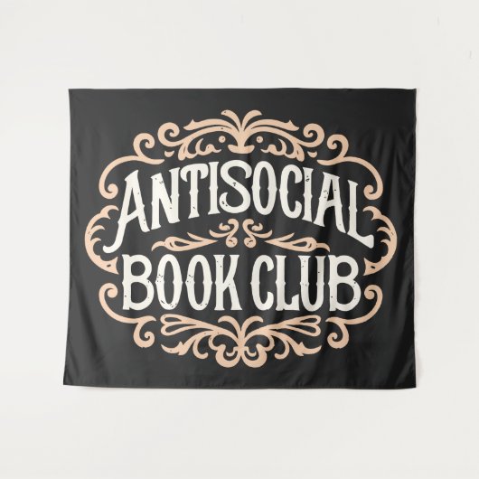 Antisozialkartei Wandteppich (Vorderseite (Horizontal))