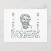 Antisthenes Postkarte (Vorderseite)