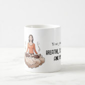 ANTISTRESS Breathe, drink coffee, and move on Kaffeetasse (Mittel)