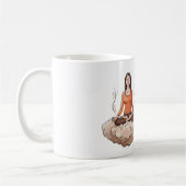 ANTISTRESS Breathe, drink coffee, and move on Kaffeetasse (Links)