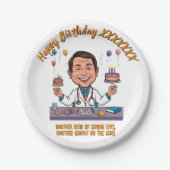 ANTISTRESS Celebrate Medical Milestones Pappteller (Vorderseite)