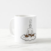 ANTISTRESS Coffee first, worries later quote Kaffeetasse (Vorderseite Links)