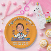 ANTISTRESS DOCTORS BIRTHDAY PARTY ORANGE PAPPTELLER (Party)