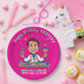 ANTISTRESS DOCTORS BIRTHDAY PARTY PINK PAPPTELLER (Party)