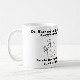 ANTISTRESS Freud Psychiatry Therapy Clinic Health Kaffeetasse