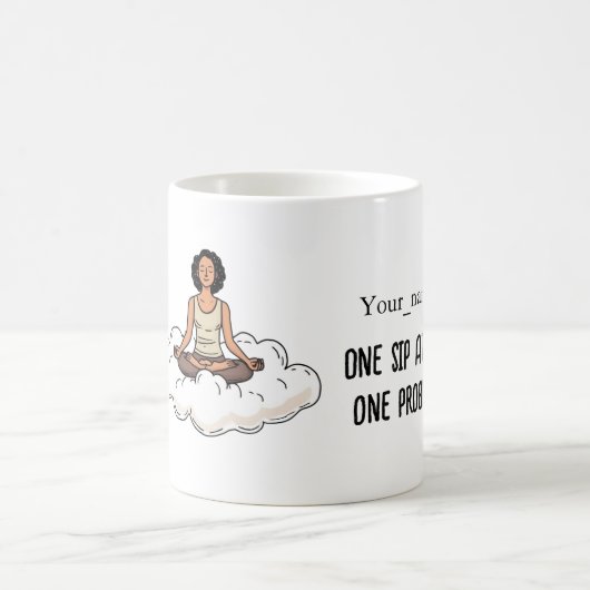 ANTISTRESS One sip at a time, one problem less Kaffeetasse (Mittel)