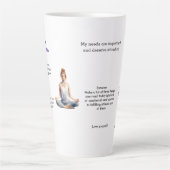 Antistress Peace serenity Chakra Relax calm Milchtasse (Vorderseite)
