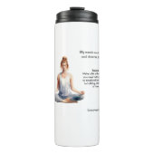 Antistress Peace serenity Chakra Relax calm Thermosbecher (Vorderseite)