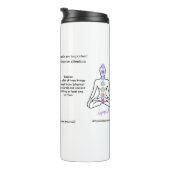 Antistress Peace serenity Chakra Relax calm Thermosbecher (Nach rechts gedreht)