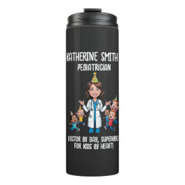 antistress pediatrician medical doctor fun kids thermosbecher