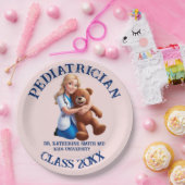 antistress pediatrician teddy bear kids university pappteller (Party)