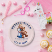 antistress pediatrician teddy bear kids university pappteller (Party)