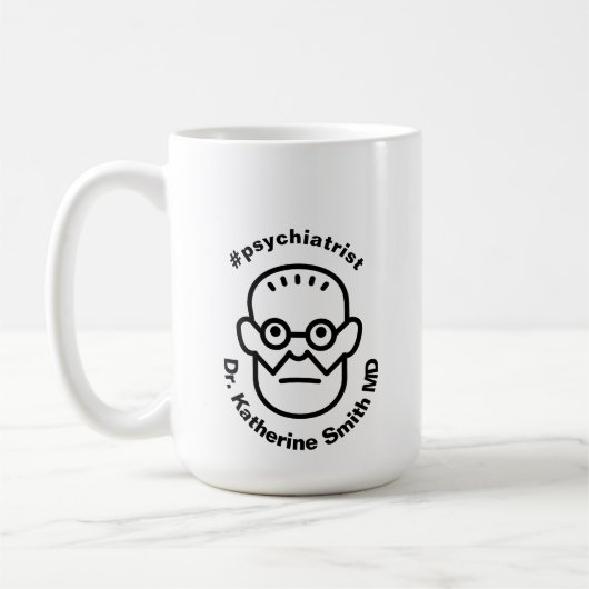 Antistress Psychoanalysis Freud psychiatry Clinic Kaffeetasse (Links)