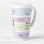 AntiStress Serene Meditation Midfulness Milchtasse (Rechte Ecke)