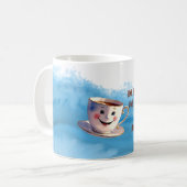 ANTISTRESS SIPPING SERENITY CALM HAPPINESS KAFFEETASSE (Vorderseite Links)