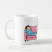 ANTISTRESS This coffee is my therapy Kaffeetasse (Links)