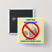 Antitee-Party Button (Vorne & Hinten)