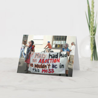 Antitheist Gruß-Karte Karte