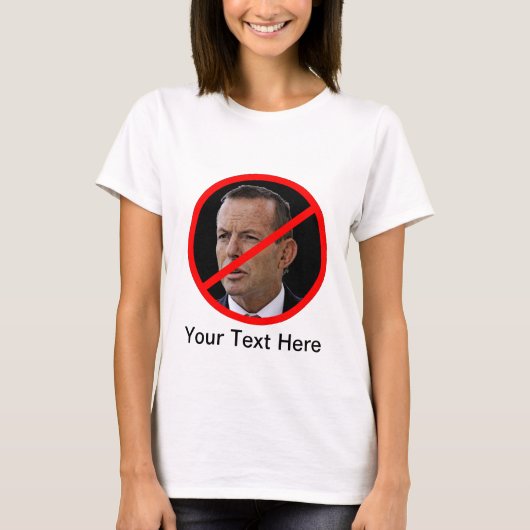 Antitony Abbott T-Shirt (Vorderseite)