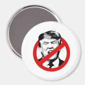 ANTITRUMP - Anti-Trump - Magnet (Vorderseite/Rückseite)