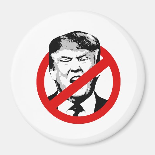 ANTITRUMP - Anti-Trump - Magnet (Vorne)