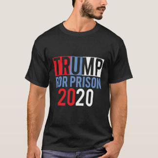 Antitrump für Gefangenengefängnis sperren ihm den T-Shirt