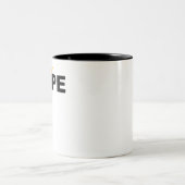 ANTITRUMP ZWEIFARBIGE TASSE (Mittel)
