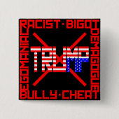 AntiTrumpf Button (Vorderseite)