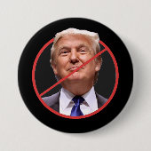 AntiTrumpf-Knopf Button (Vorderseite)