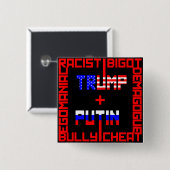 AntiTrumpf+Putin Button (Vorne & Hinten)